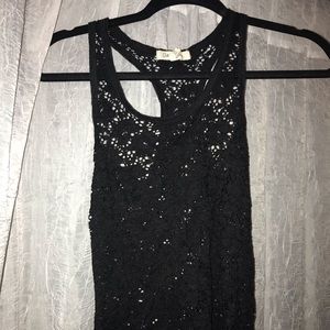 Lace tank top